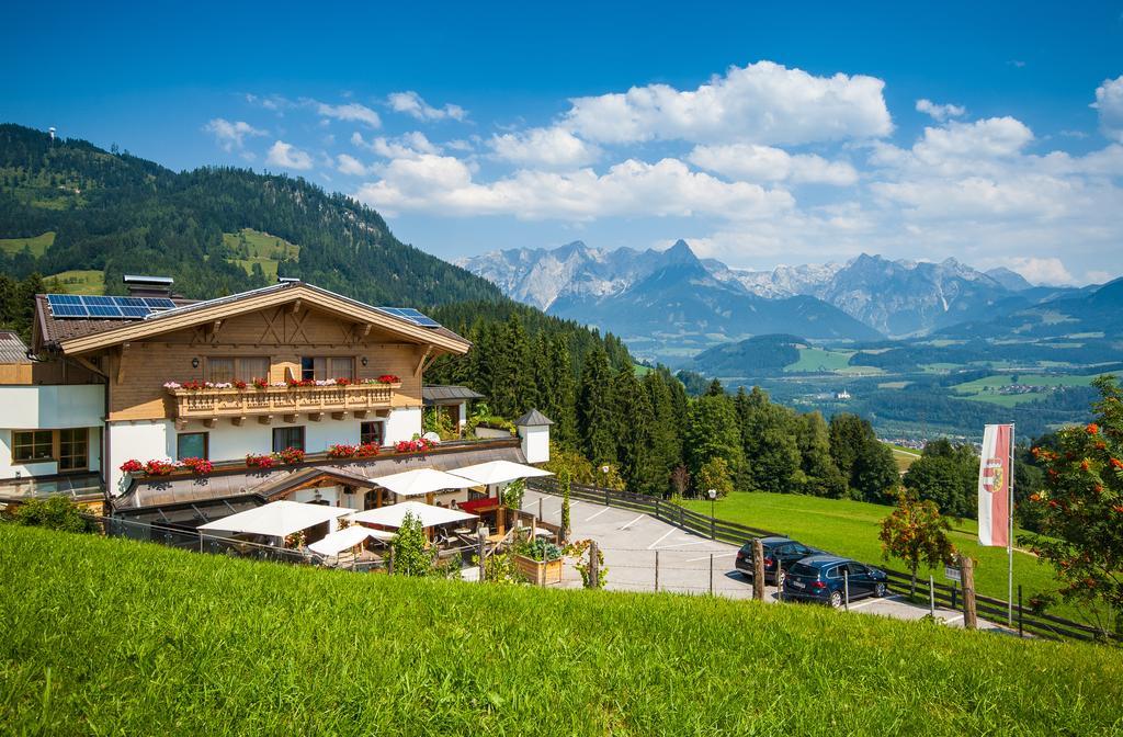 Hotel Und Alpen Apartments Mit Sauna - Buerglhoeh Bischofshofen Exterior foto