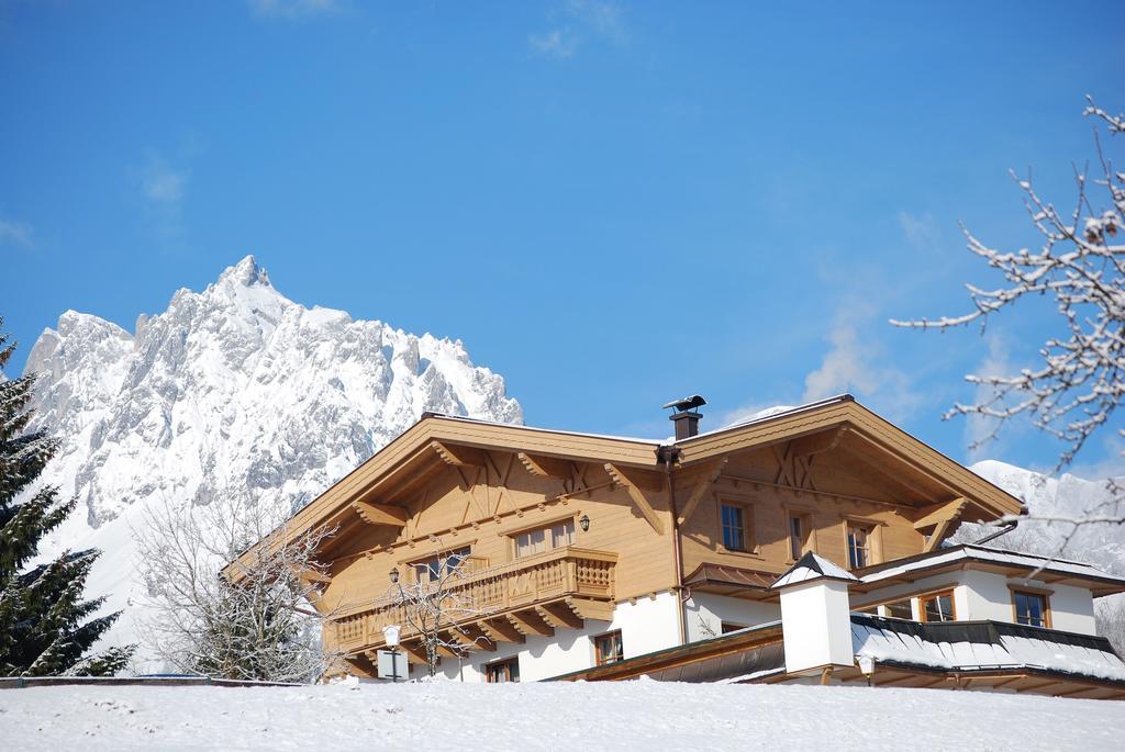 Hotel Und Alpen Apartments Mit Sauna - Buerglhoeh Bischofshofen Exterior foto